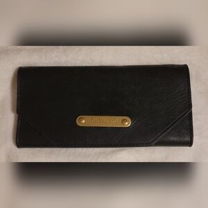 R. Riveter "1943" Black Leather Slim Continental Wallet | American Handmade